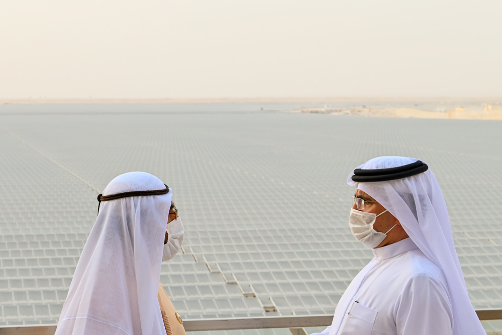   المشروع الأول من المرحلة الخامسة في مجمع محمد بن راشد آل مكتوم للطاقة الشمسية
